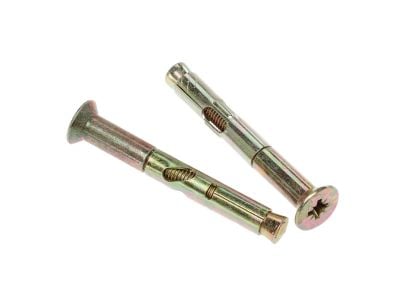 Countersunk Sleeve Anchor Zinc Yellow