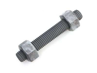 1-1/4"  Inorganic Zinc Silicate B7, 2H Stud Bolt Kit